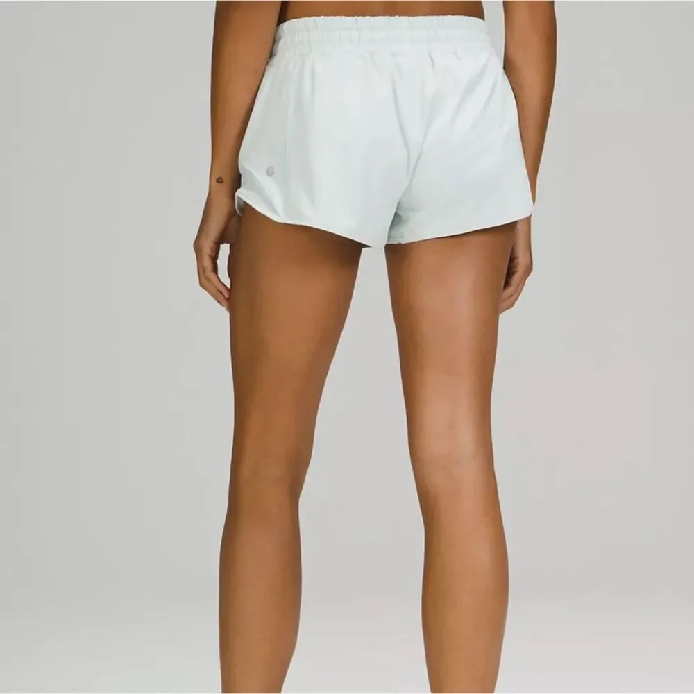 NWT Lululemon Ocean Air Hotty Hot Low Rise Short 2.5